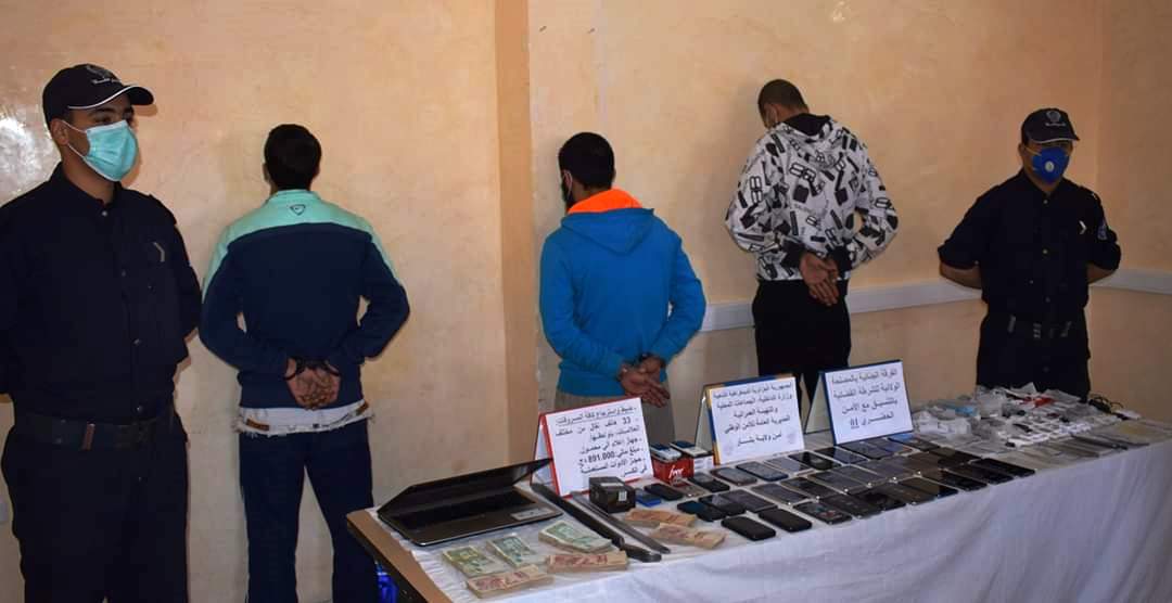 بشار: تفكيك عصابة سرقت محل للهواتف النقالة