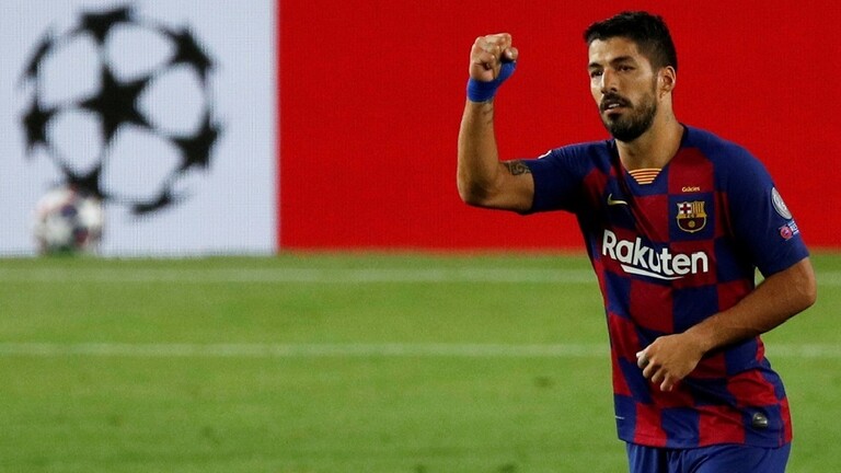 برشلونة يودع سواريز بطريقة خاصة