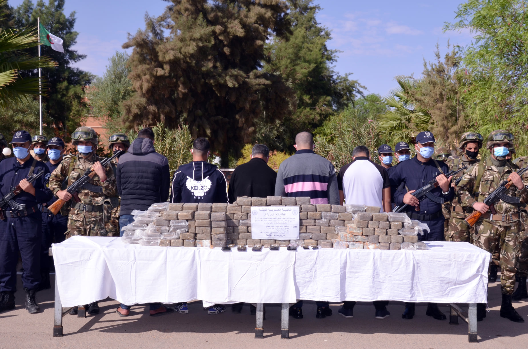 حصيلة وحدات الجيش في اطار مكافحة الإرهاب والجريمة المنظمة