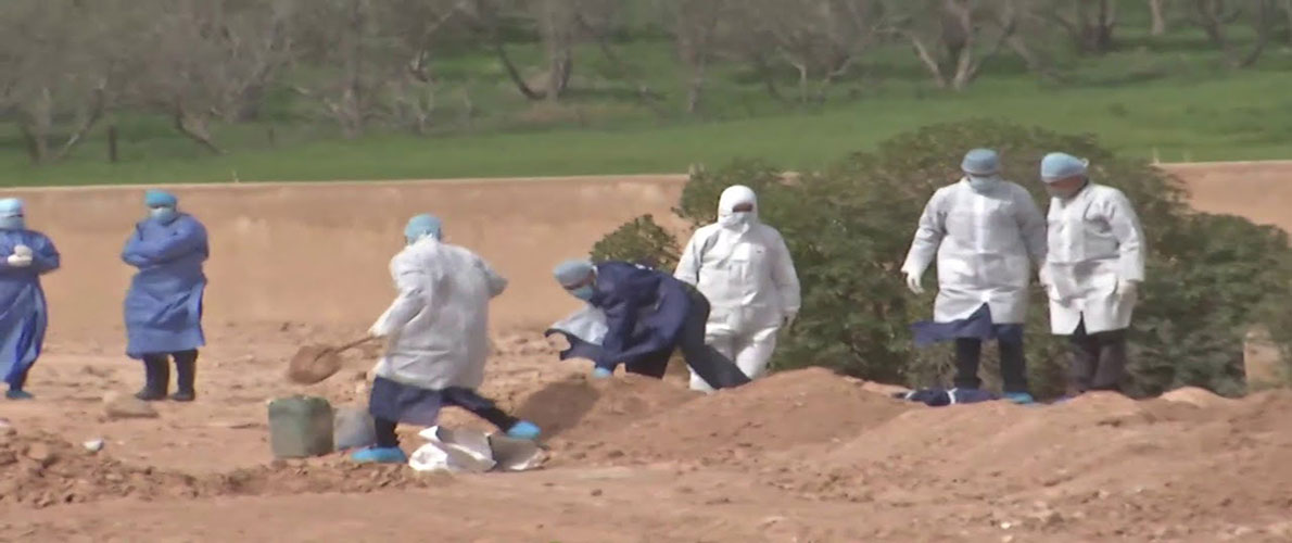 تحديد شروط دفن جثامين المتوفين بكورونا