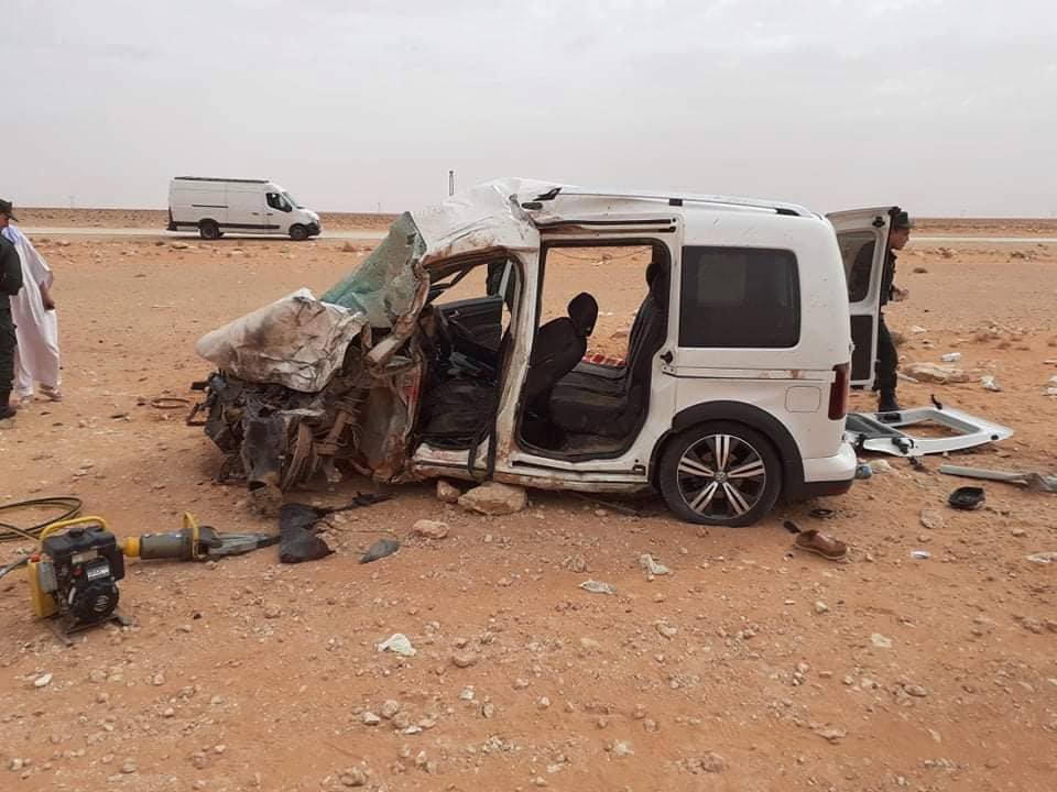 الأغواط: 3 قتلى في حادثي مرور