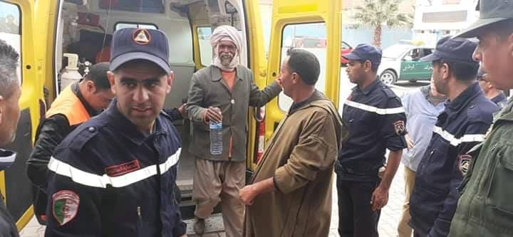 العثور على الرجل المفقود بالبيض