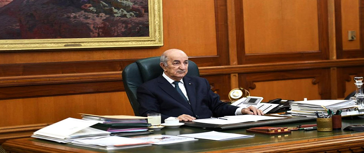 الرئيس تبون يتلقى التمنيات بالشفاء العاجل