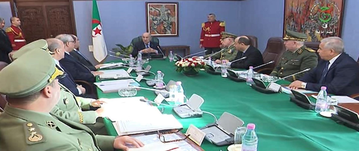 رئيس الجمهورية يترأس اجتماع للمجلس الأعلى للأمن