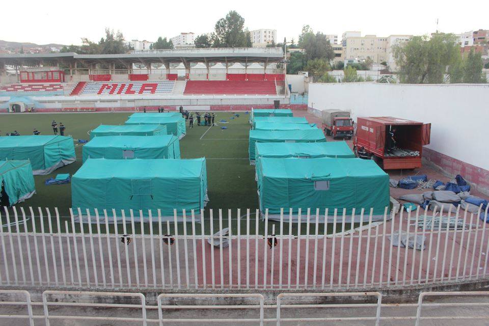 ميلة: إجلاء العائلات المتضررة 