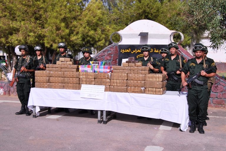 ضبط كمية كبيرة من الكيف ببشار