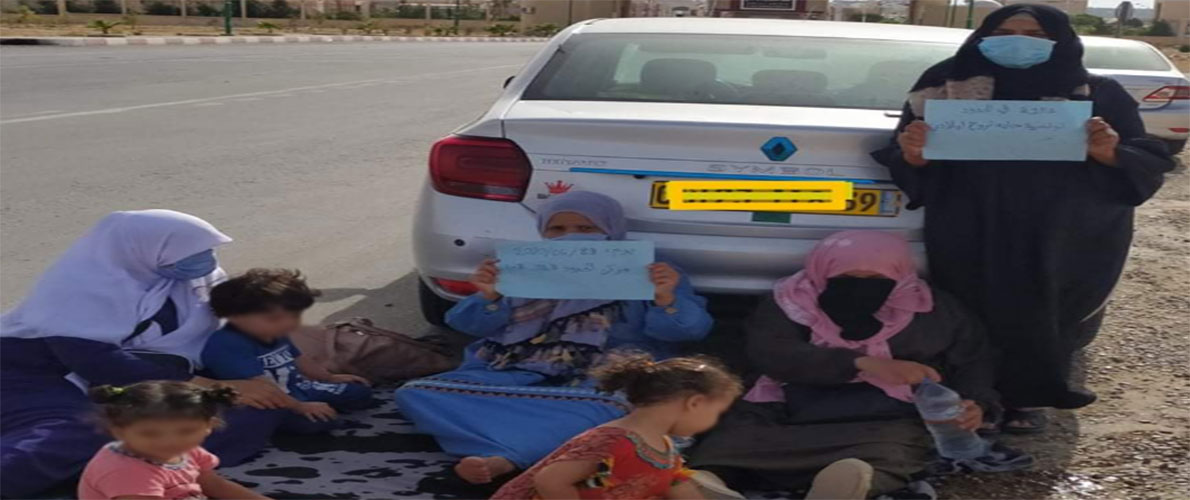 الوادي: احتجاج عائلات جزائرية وتونسية عالقة بالمعبر الحدودي 