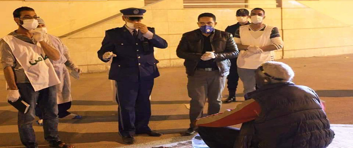 تحويل أشخاص بدون مأوى إلى أماكن مهيئة ببشار