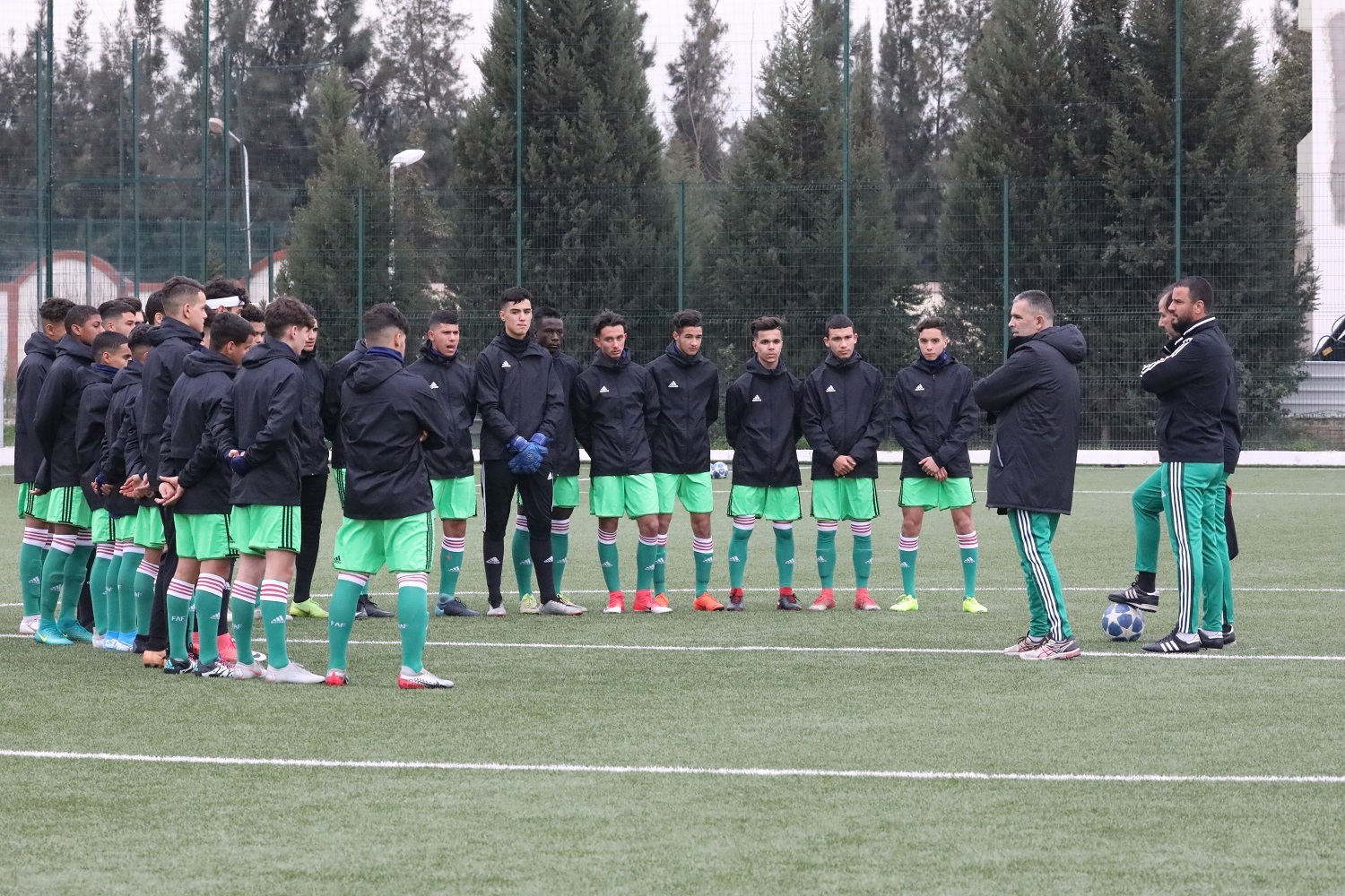 المنتخب الوطني لأقل من 17 سنة في تربص