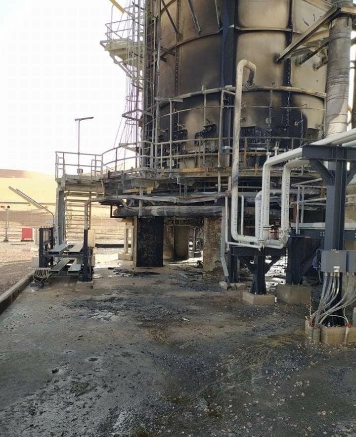 عطار غدا بحاسي مسعود لتفقد أضرار حريق المرق