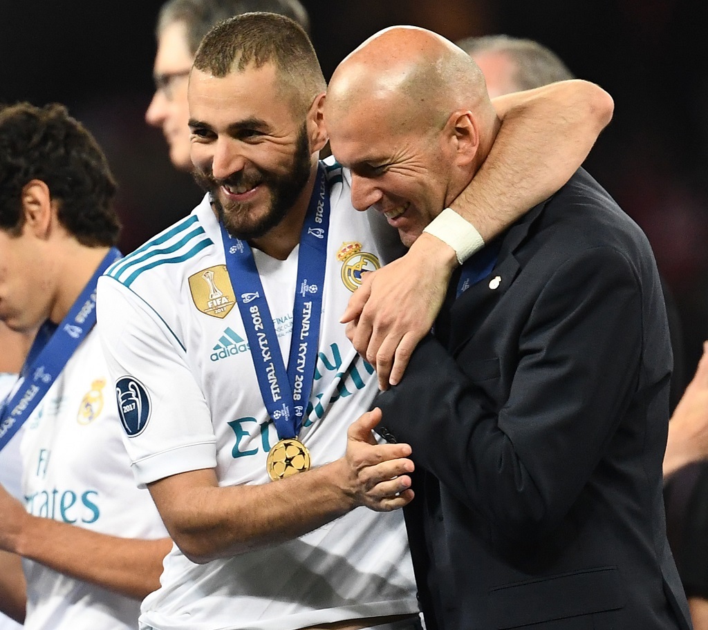 زيدان يعلق على حادثة بن زيمة