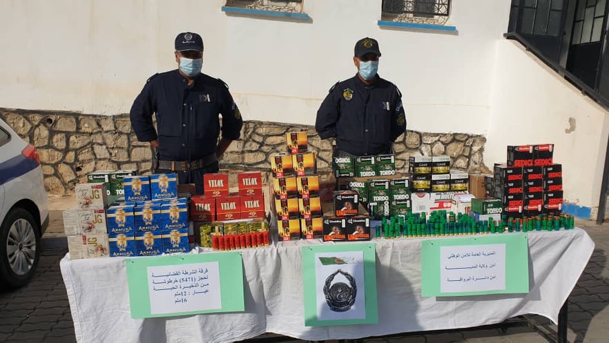 حجز 5741 خرطوشة صيد بالمدية