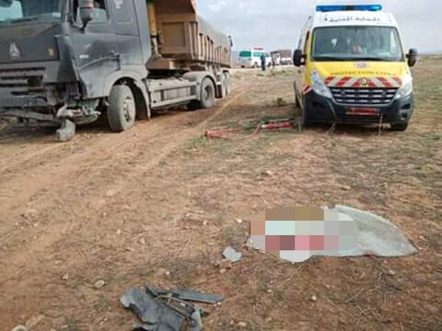 ثلاثة قتلى في حادث مرور بتبسة