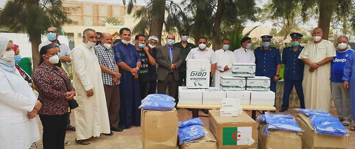 بشار: سيناتور سابق يتبرع بوسائل وقائية 