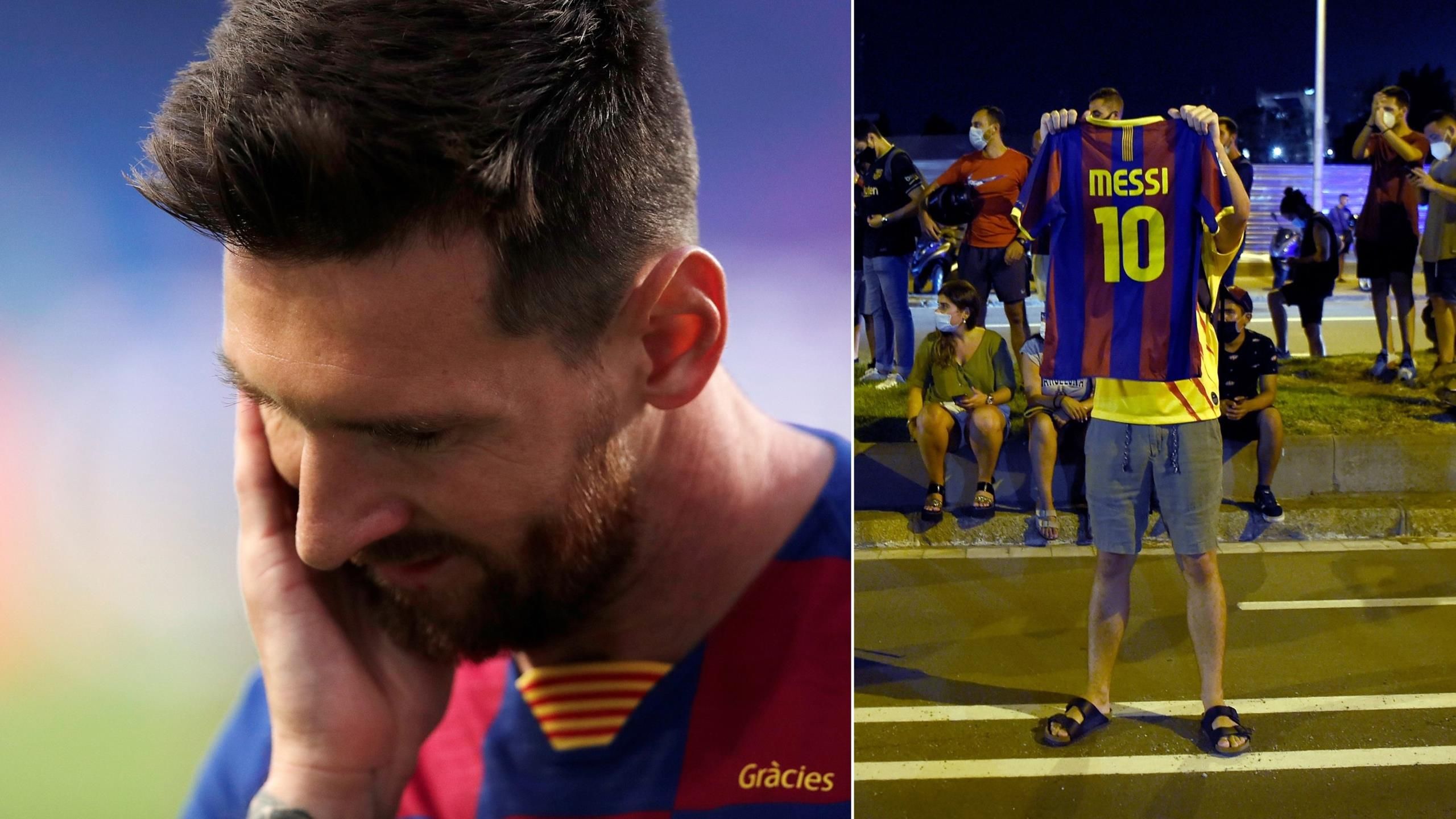 مدينة برشلونة تعيش حالة طوارئ بسبب قرار ميسي