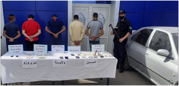 تيزي وزو: الإطاحة بشبكة كانت تروج المخدرات