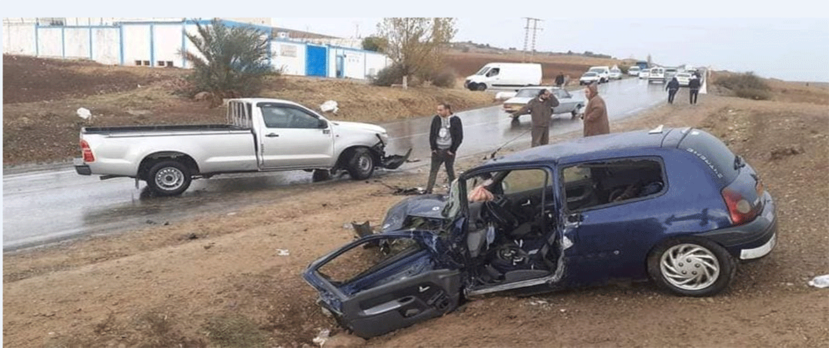 الشلف:حادث مرور خلف 4 جرحى