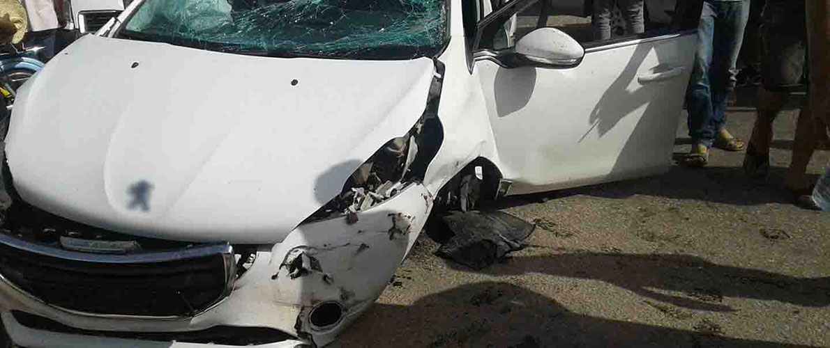 تبسة : اصابة 4 أشخاص قي حادثي مرور ببكارية و ببرزقال
