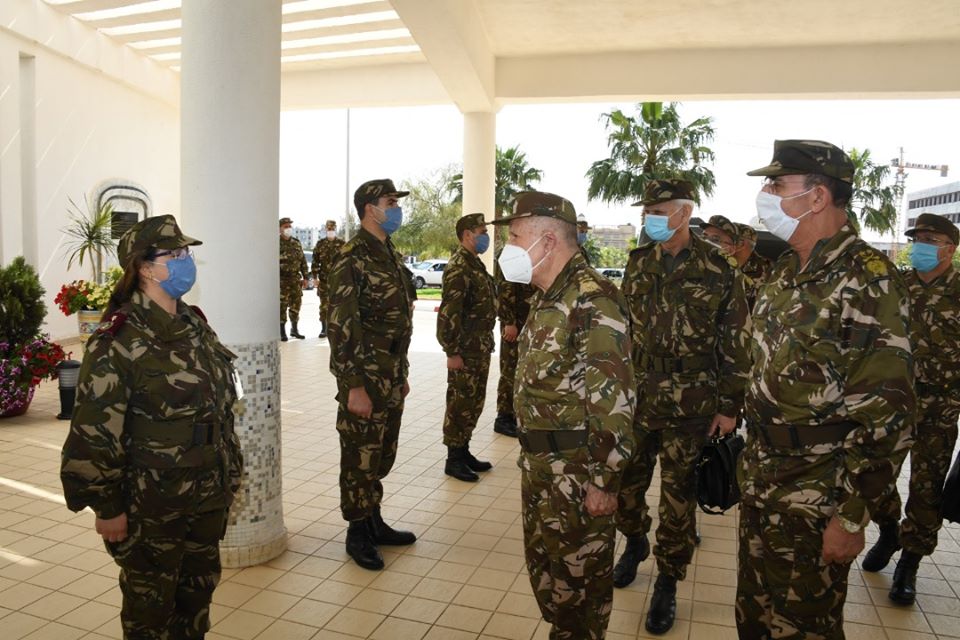 اللواء شنڨريحة في زيارة عمل للناحية العسكرية الأولى