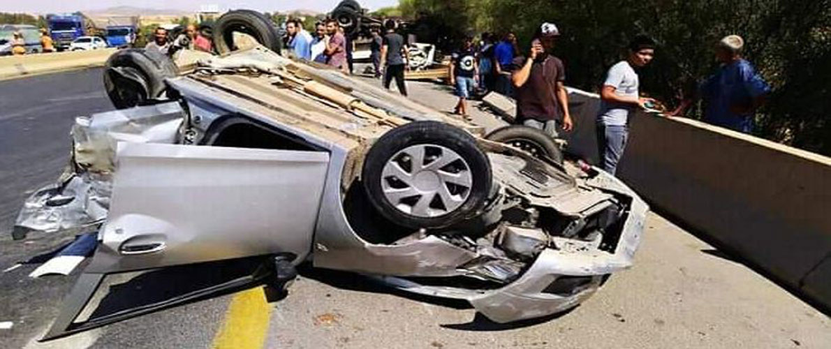 حصيلة حوادث المرور في المناطق الحضرية نهاية الاسبوع 