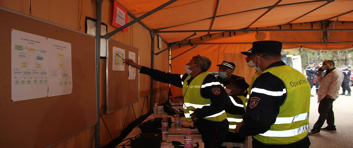 بومرداس: مناورة افتراضية لزلزال بشدة 6.8 درجات 