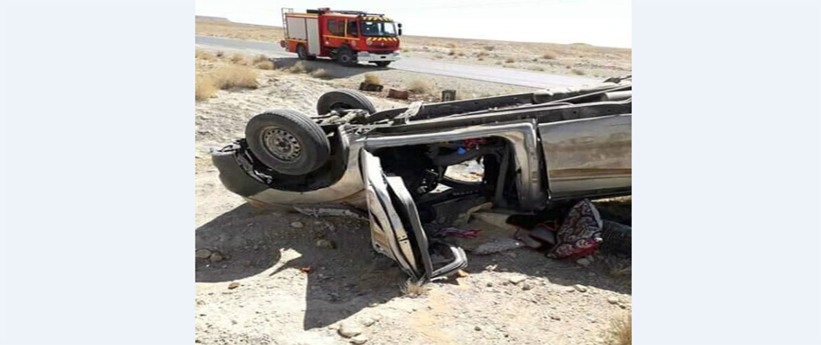 وفاة شخص وإصابة تسعة آخرين في حوادث مرور بتبسة 