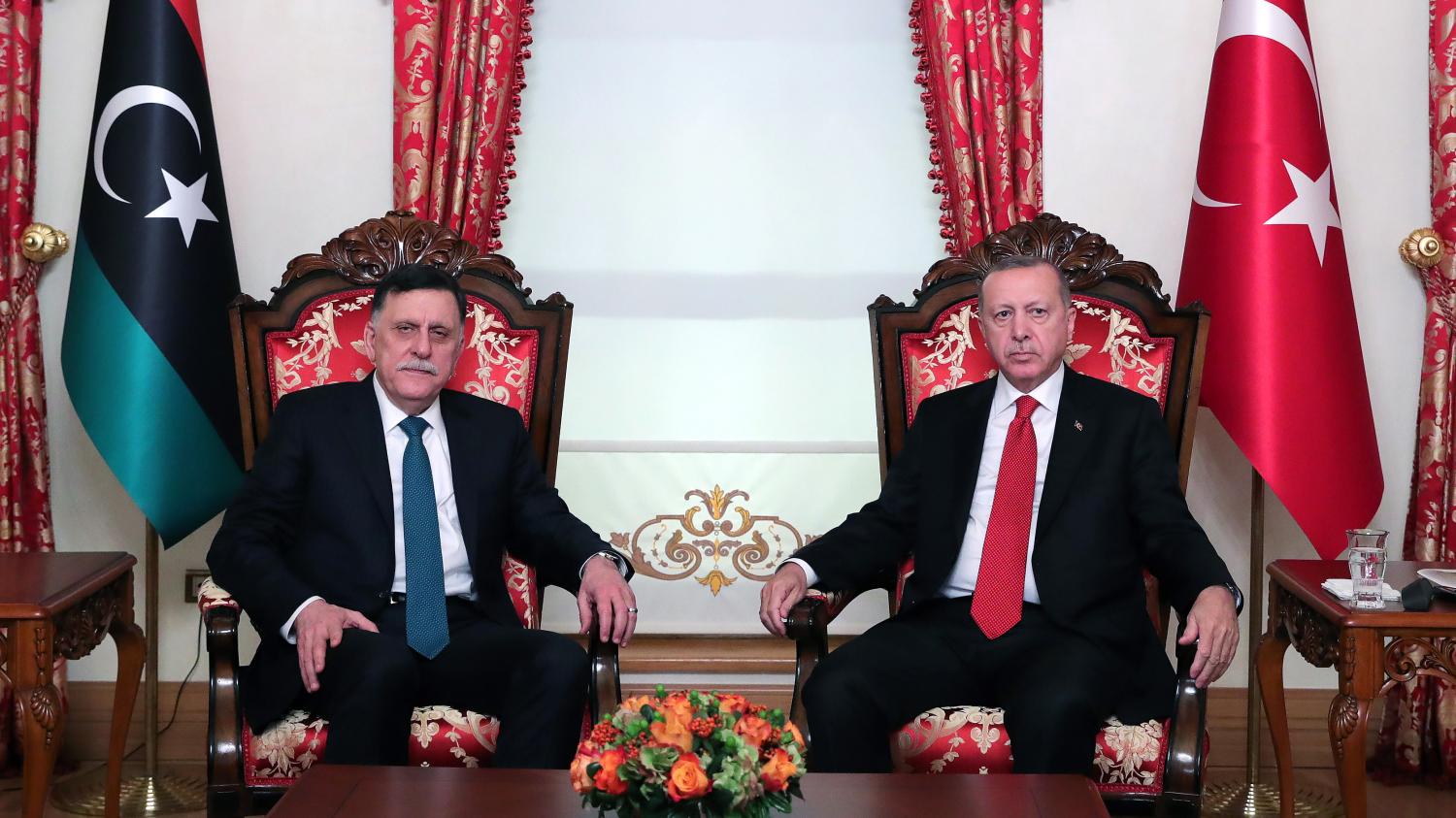 أردوغان مستاء من استقالة السراج