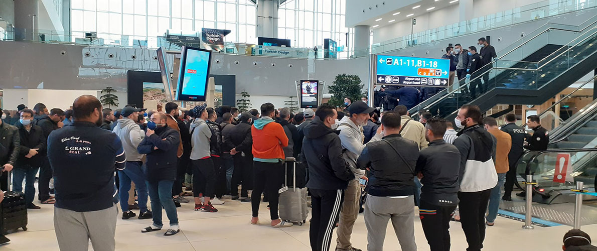 إجلاء 5158 مواطن جزائري منذ 20 جويلية 