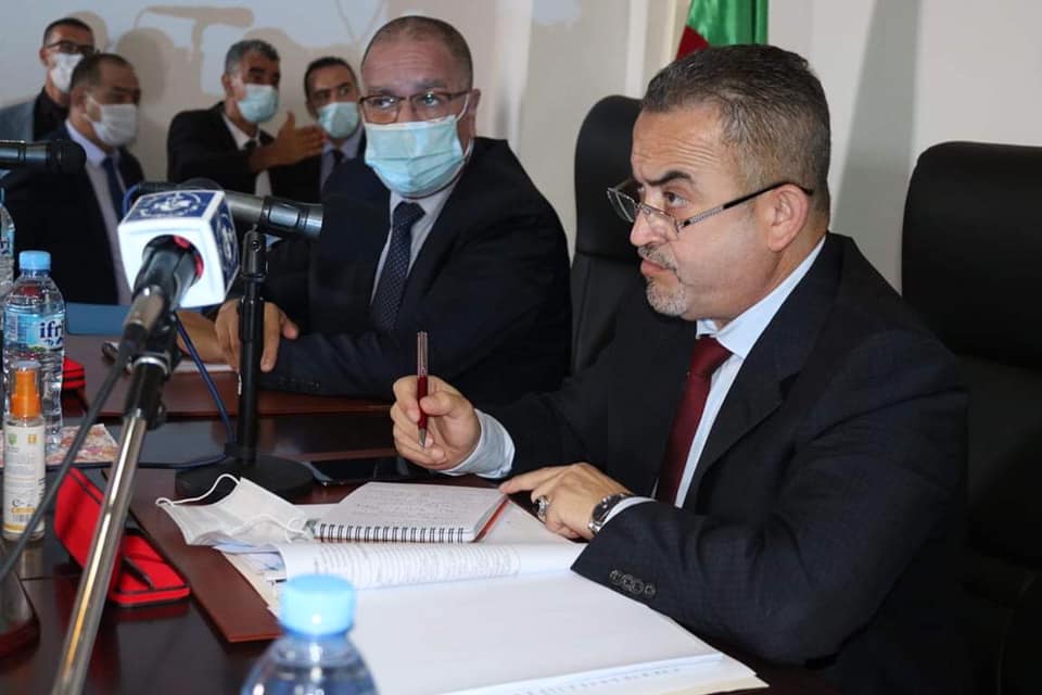 إنهاء مهام المدير العام للشركة الجزائرية للمياه بوهران