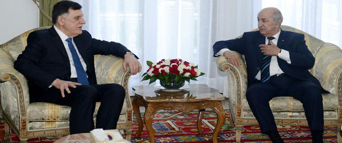 فايز السراج يصل إلى الجزائر 