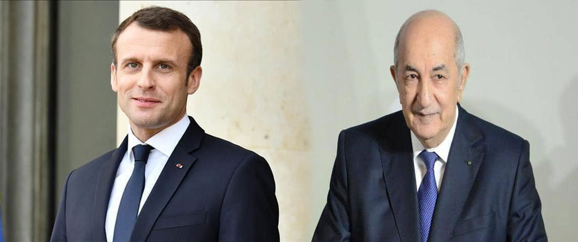 الرئيس تبون يتلقى مكالمة هاتفية من نظيره الفرنسي