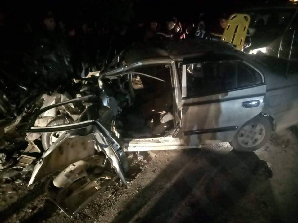 البويرة: وفاة طفل واصابة أربعة اشخاص في حادث مرور