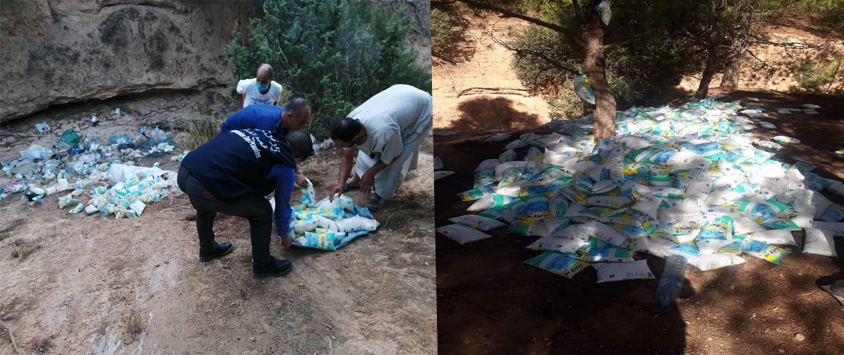 باتنة: فتح تحقيق في رمي أكياس حليب