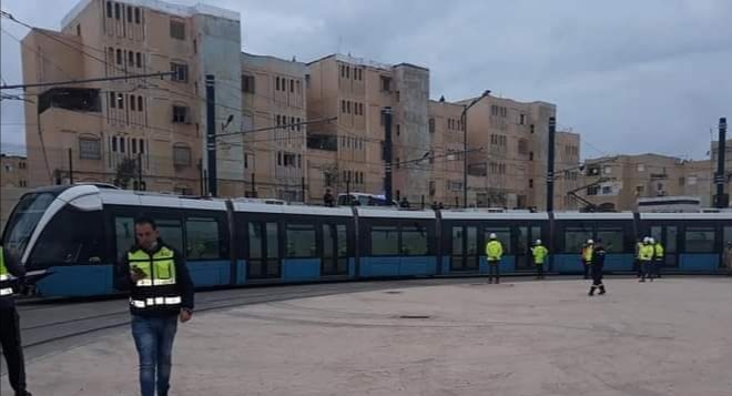 إطلاق التجارب الأولية لترامواي مستغانم