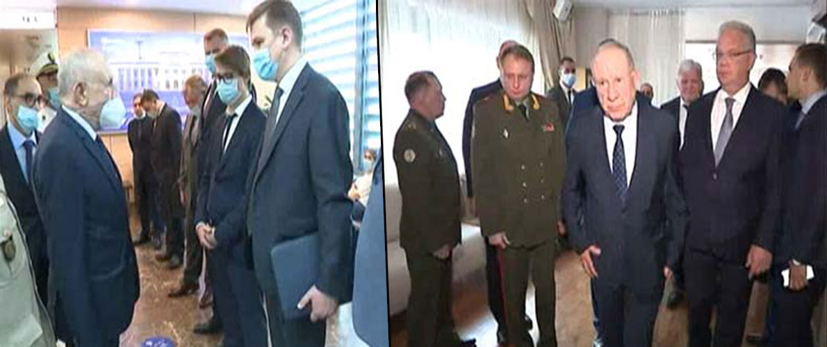 نائب وزير الدفاع الروسي يستقبل اللواء شنقريحة