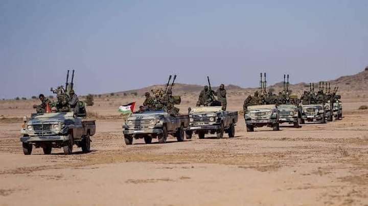 الجيش الصحراوي يواصل استهداف معاقل وتخندقات جنود الإحتلال المغربي
