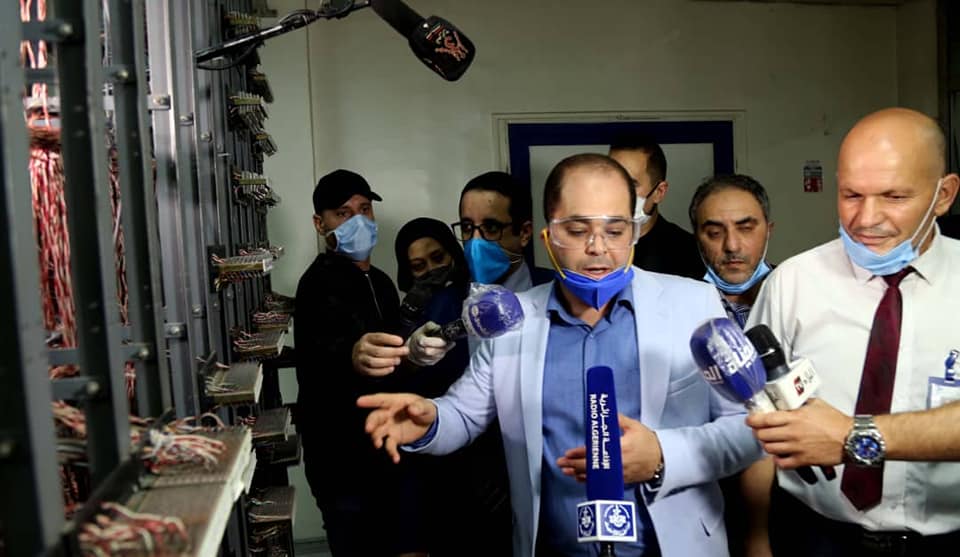 انطلاق عملية عصرنة شبكة الاتصالات بالعاصمة