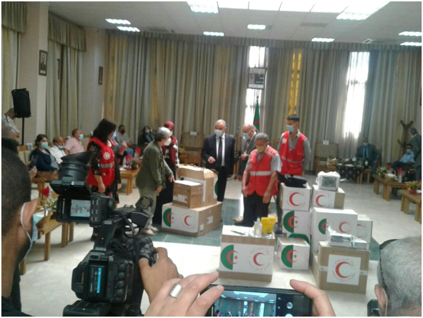 توزيع عتاد طبي على 4 مستشفيات بتيزي وزو