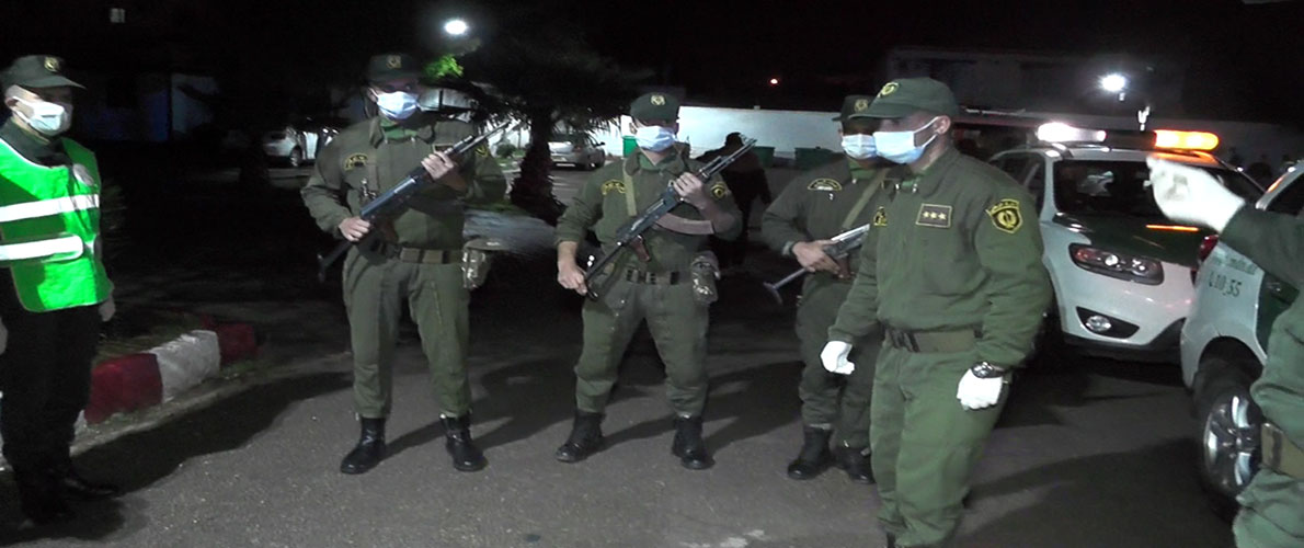 توقيف 2167 شخص خرقوا الحجر الصحي بتيبازة ‎