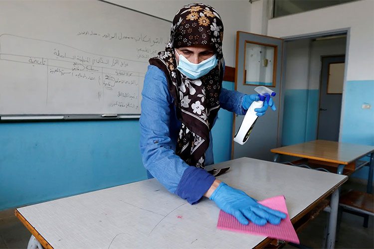 إعانة مالية للمؤسسات التعليمية لاقتناء وسائل الوقاية من كورونا