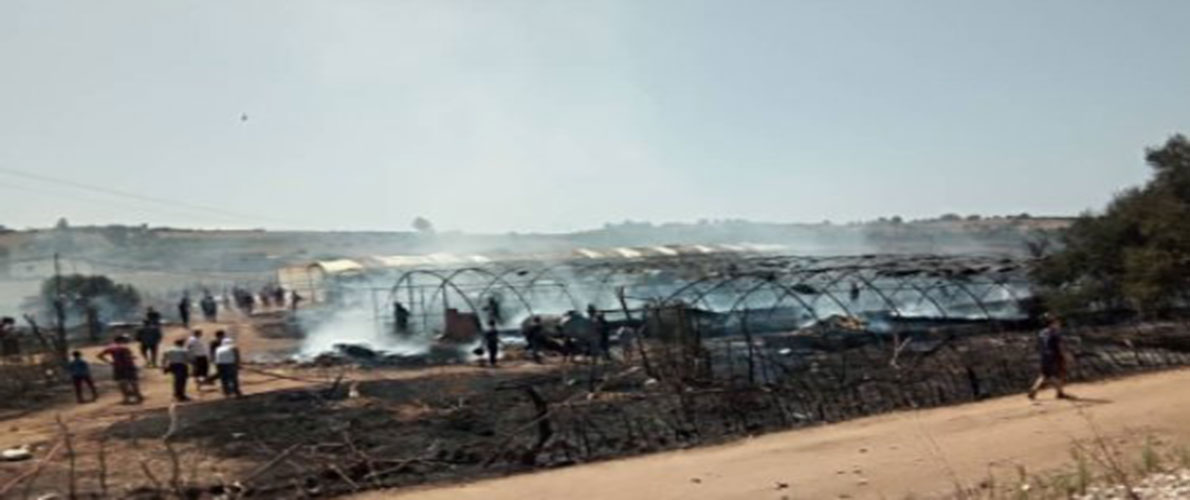 احتراق ثلاث مداجن بتمالوس بسكيكدة