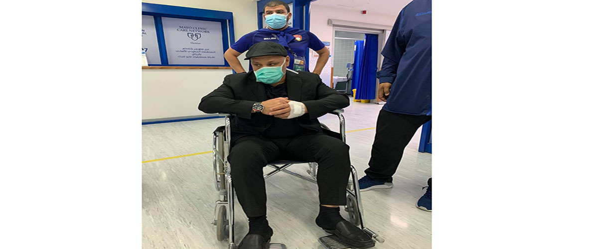 بن زكري يطمئن حول حالته الصحية