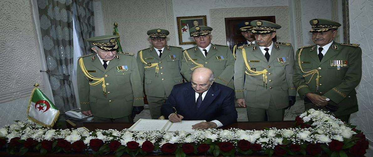 الرئيس تبون ينهي مهام قائد القوات الجوية