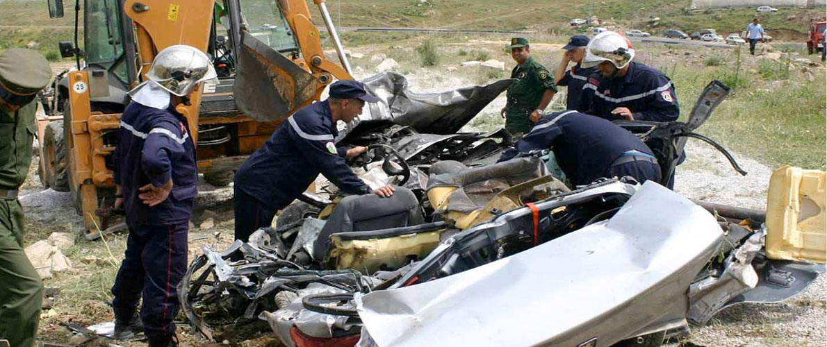 حوادث الطرقات : 6 موتى و295 جريح 