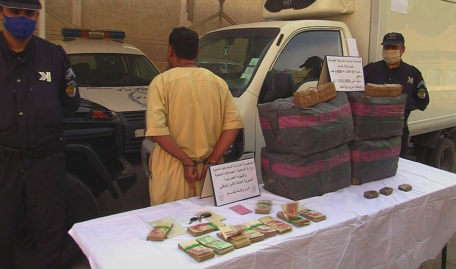 حجز قنطار من الكيف في شاحنة تبريد ببشار