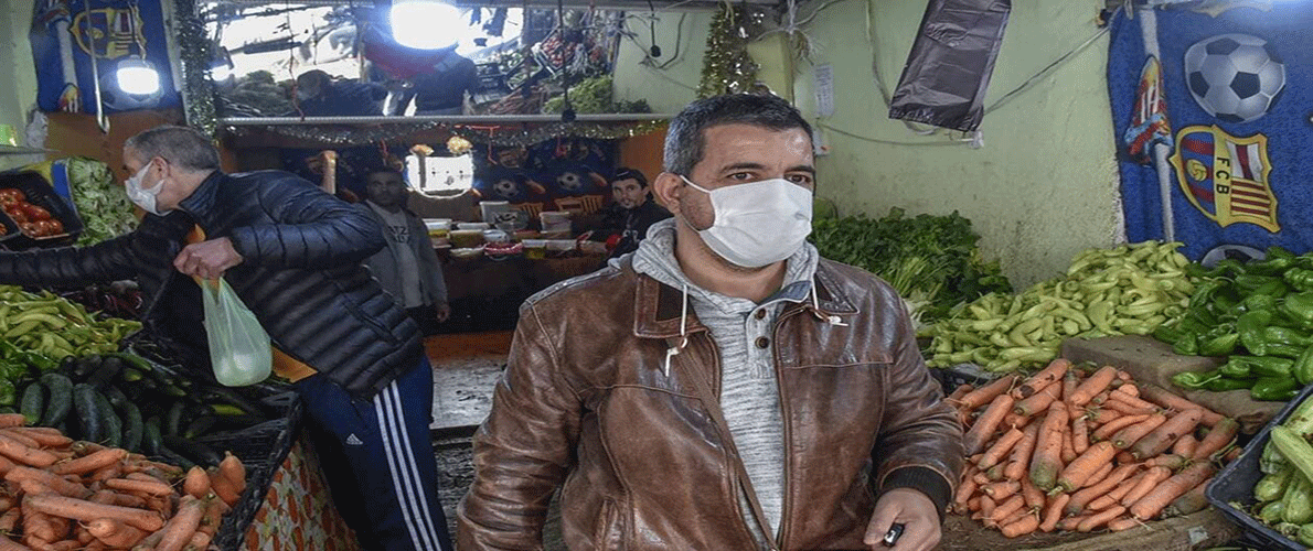 ازامية ارتداء الكمامات في المحلات التجارية بالعاصمة