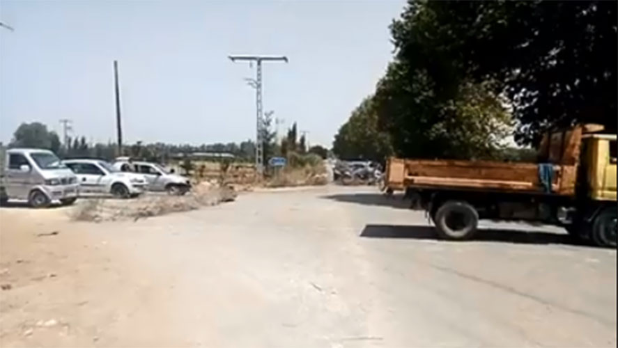  البليدة: غلق الطريق الوطني لفيضان المياه القذرة