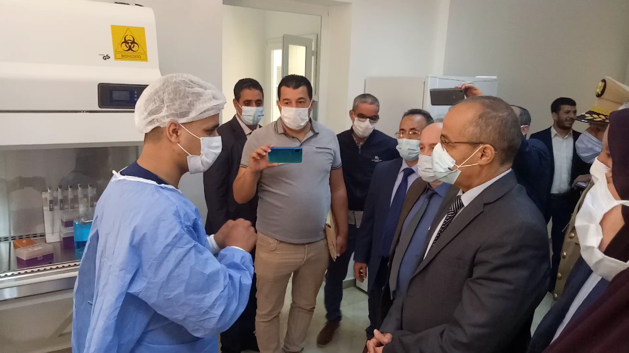 دخول جهاز الكشف عن كورونا الخدمة بتيبازة