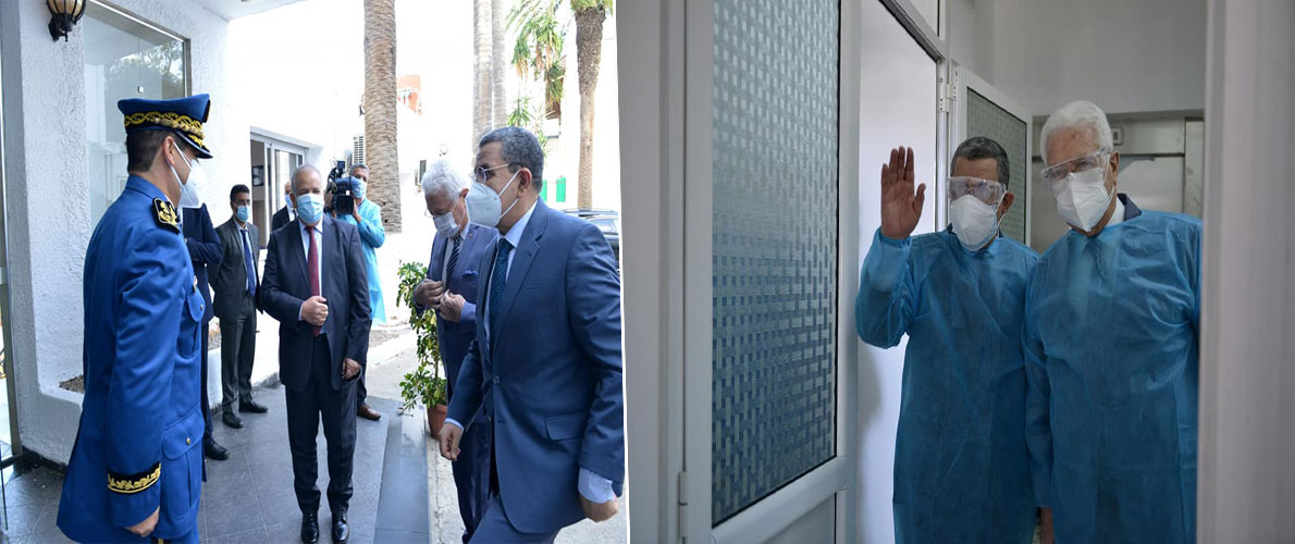 الوزير الأول ومستشار الرئيس يزوران المجاهد الطاهر زبيري