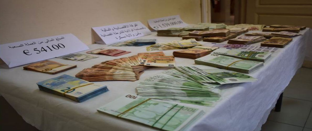 بسكرة: حجز 54 ألف أورو و 154 مليون 